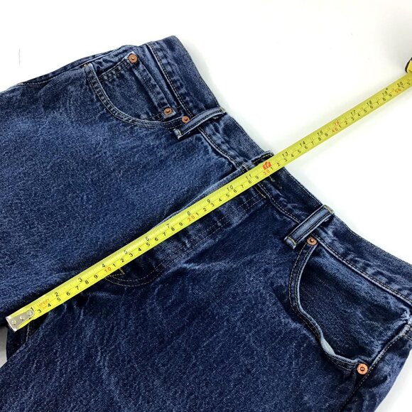 Levi's 501 Vintage Original Fit Button Fly Straight Leg High Waist Jeans 36x32 - Picture 11 of 14